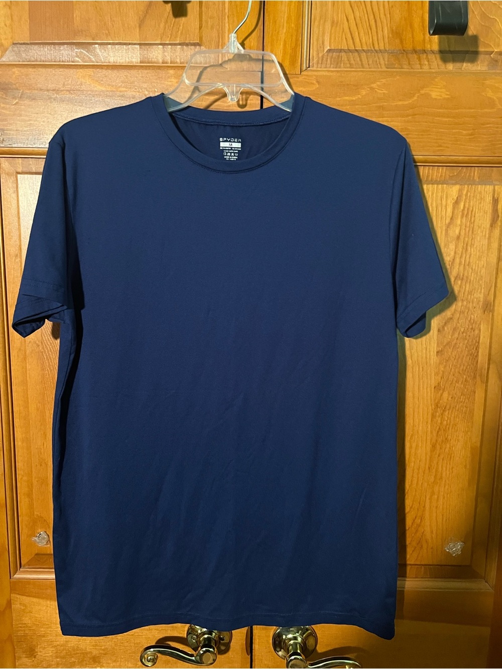 Spyder Navy Short Sleeve Crew Neck Performance Tee